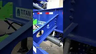 The 37 Ton Side Container Loader Trailer &ndash; Efficient, Safe, and Built to Last!
