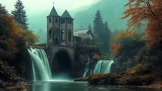 Relaxing Medieval Celtic Music | Fantasy Winter Harbor Ambience Relaxing Sleep Music Magical Music
