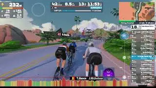 🥈 Zwift - Race: Full Gas Experience - Team INOX (C) on Going Coastal in Watopia