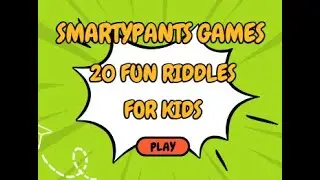 Smartypants_games | Can You Solve These Fun Riddles? 🤔 | Easy Brain Teasers for kids with Answers