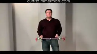 How to use Devil Sticks- Curtis Zimmerman