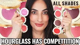 🤯 EVERY Shade of GUCCI Glow Blushes Swatched, Applied & Compared