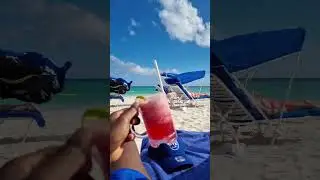 couple clips in sea breeze Barbados 🇧🇧 www.TheNo1Face.co.uk