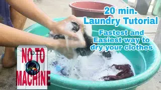 PAANO MAG LABA |  LAUNDRY TIPS & FASTEST WAY TO DRY YOUR CLOTHES