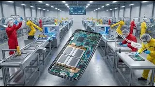 How Smartphones Are Made in Factory|#ElectronicsFactory #behindthescene #SmartFactory #manufacturing