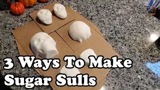 💀 Making 3 Kinds Of Sugar Skulls At Home For Day Of The Dead
