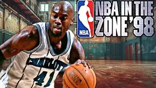 NBA in the Zone '98 (PS1) GAMEPLAY was better than NBA Live 98