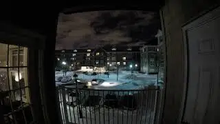 March 2017 Snowstorm Timelapse at Xchange (Secaucus Junction, NJ)