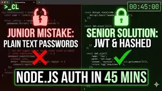 Node.js Interview Speedrun: Building Secure Authentication from scratch