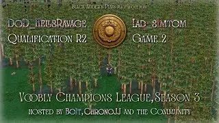 Voobly Champions League 3, Q, R2 - DoD_HellsRavage vs. Lad_simtom, G2 - Age of Mythology: The Titans