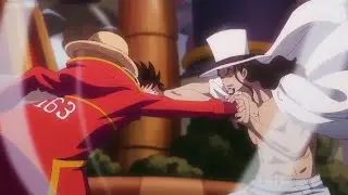 Base Luffy vs Lucci hand to hand combat | One piece episode 1100