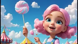 Cotton Candy, Sweet and Light Delight | Fun Treat Song for Kids | Interactive Rhyme for Toddlers