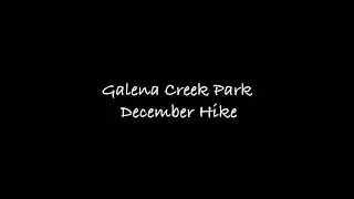 Galena Creek