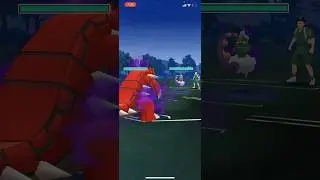Shadow Groudon vs shadow Tornadus!
