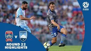 Hyundai A-League 2017/18 Round 22: Newcastle Jets 2 - 1 Sydney FC