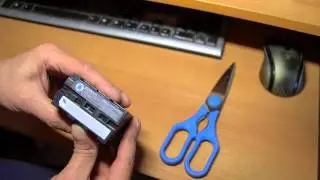 распаковка аккумулятора Sony NP-F970 с AliExpress