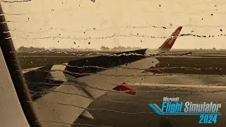 FS2024 | Rainy Arrival into Copenhagen | Fenix A320