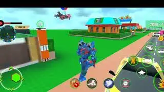 Bus Robot game Police Bus Robot Wars in Spaceship Robot Game 2021