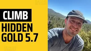 Climbing GoPro - Holcomb Valley Pinnacles in Big Bear - Hidden Gold 5.7