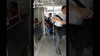 Kiki challenge in Train Mumbai in India
