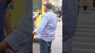 2 food truck owners fight over prime spot in Central Park #shorts