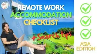 Your Essential Accommodation Checklist for Working Remotely in Asia