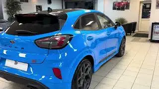 Ford Puma Hybrid ST with big spec walk around video 