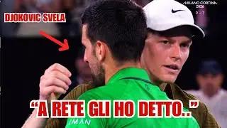 Djokovic joked on TV after his victory over Sinner: 