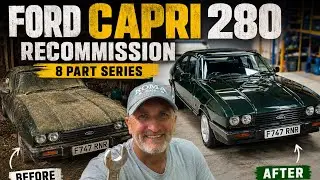Восстановленный Capri 280 | Редкая находка из сарая – один из последних зарегистрированных автомо...