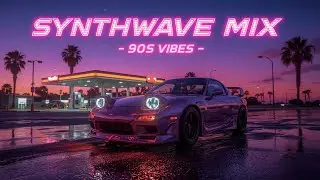 Best 90s Synthwave Mix | Retro Wave Music for Driving, Chill & Vibes