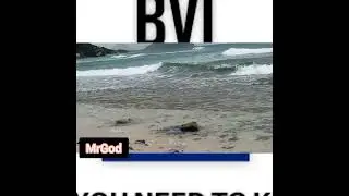 Real Beach Video from Tortola British Island - Meditation  -Relaxing Stress Relief. #relaxing 5/3/24