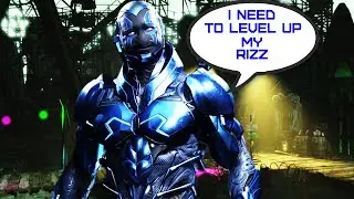 Женщины высмеивают Синего Жука в Injustice 2.