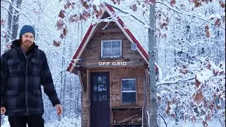 Winter Solstice at the Off Grid Cabin
