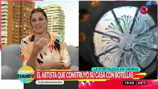 ''La Fortaleza de Vidrio'': una casa construida con botellas