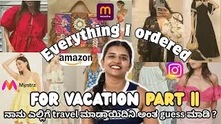 BIG Travel Haul 💼 | Amazon Flipkart Meesho Myntra | Outfit Try On + Review