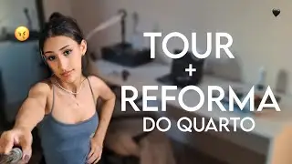 REFORMANDO MEU QUARTO (diário de reforma 1) + tour