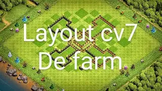 ✅[IN&Eacute;DITO] melhor layout cv 7 de FARM clash of clans 100% ATUALIZADO 2022