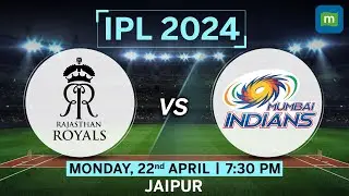 IPL 2024 Match 38 Mumbai Indians Vs Rajasthan Royals: Head To Head Stats