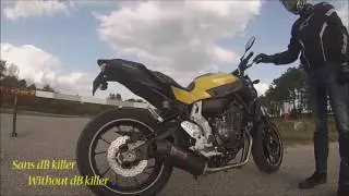 Yamaha MT07 ligne MIVV Oval carbone