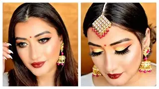 Indian wedding guest makeup tutorial | Glammegal #MakeupTutorial #Makeuptutorial #IndianBridalMakeup