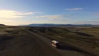 Route 417... WINDING, RURAL, RUGGED ICELAND (Drone Footage)