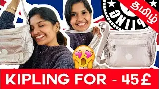 MY FIRST KIPLING BAG IN LONDON -   Kipling Women's Gabbie S Crossbody | Kipling bag Review in Tamil