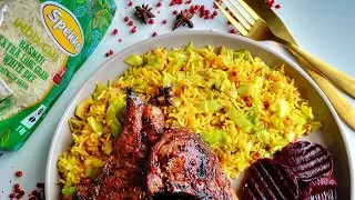 Cabbage  fried Rice /Cape Malay Cooking /Spekko rice
