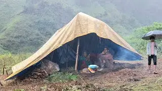 Life in a Remote Himalayan Village Nepal | Heavy Rainy Day | Nature Documentary Rural Mountain life