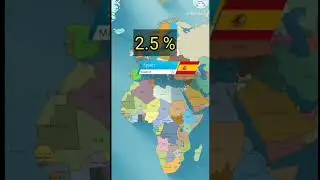 Real GDP Growth Forecast of countries for 2023 | animation map video #shortsindia