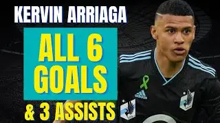 Kervin Arriaga - ALL 6 GOALS & ASSISTS FOR MINNESOTA UNITED | Skills & Highlights