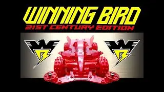MERAKIT TAMIYA MINI 4WD LANGKA   RED WINNING BIRD