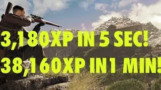 Sniper Elite 4: FASTEST XP Farm | 38,160 In 1 Minute