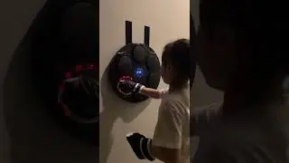 Boost your reflexes, train your skills, and have fun with our RGB light boxing trainer!