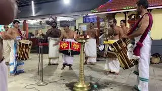 ചെർപ്പുളശ്ശേരി അയ്യപ്പൻകാവ് നവീകരണകലശം - കേളി - മുഖം - കോട്ടയ്ക്കൽ രവി , പോരൂർ ഉണ്ണികൃഷ്ണൻ & ടീം